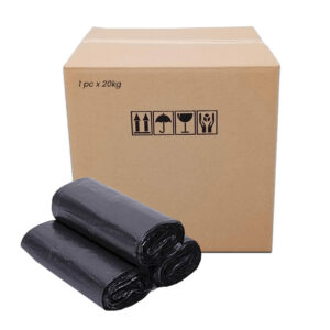 كيس قمامة أسود