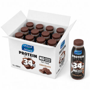 Almarai Chocolate Protein Milk Fat Free & No Added Sugar