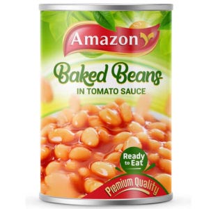 Baked Beans in Tomato Sauce 220g-Amazon foods- Amazon Baked Beans, Tomato Sauce Beans, healthy diet, Martoo online grocery shop- grocery near me- online store near me- canned goods- ready to eat