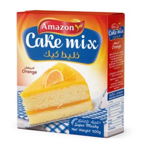 Amazon Cake Mix Orange, healty nutrition, used in yummy and tasty, Martoo online grocery shop, online delivery- grocery near me- online store near me- pastry- baking- delicious cake