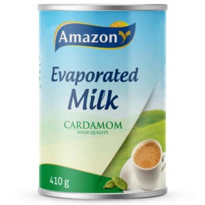 Amazon Cardamom Evaporated Milk 410g- grocery near me- online store near me- Martoo online- evaporated milk- cardamom flavor 410g- drink beverages- chai tea- hot drinks- tea and coffee