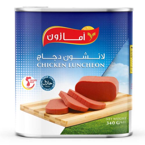Chicken Luncheon 340g by Amazon foods- grocery near me- online store near me- canned goods- chicken meat- chicken 340g- easy meal
