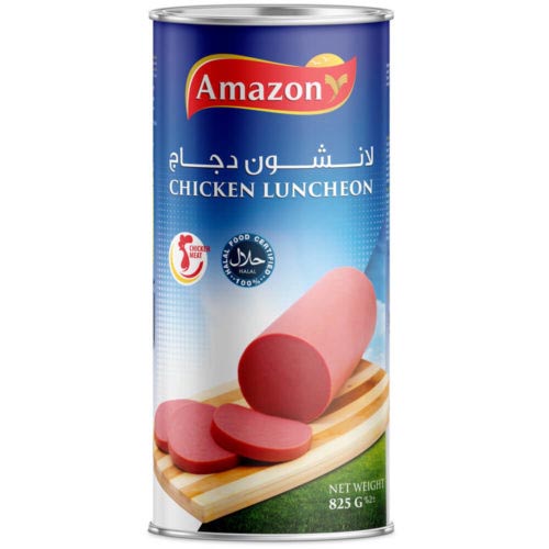 Chicken Luncheon 825g by Amazon foods- grocery near me- online store near me- Amazon Chicken Luncheon, canned goods, Martoo online grocery shop
