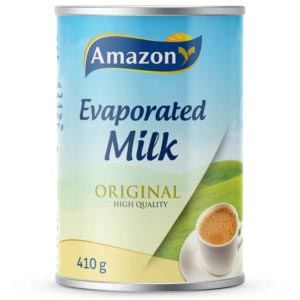 Amazon Evaporated Milk 410g- grocery near me- online store near me- drink beverages- desserts- baking