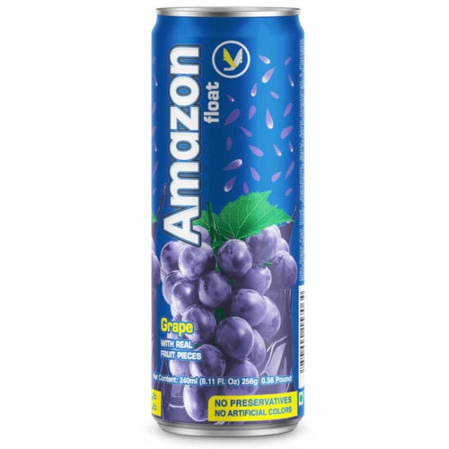 Amazon Float Drink Grape 240ML