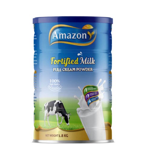 Amazon Fortified Milk Powder Tin 1.8kg- grocery near me- online store near me- Martoo online- fortified milk powder- 1.8kg tin- daily dietary essentials- creamy taste- milk powder- baking- hot cold- tea and coffee