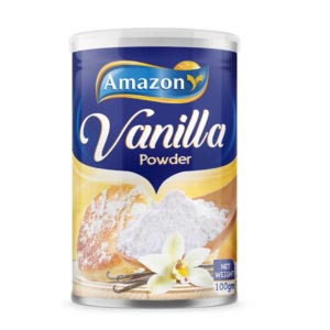 Amazon Vanilla Powder 100g- Amazon Vanilla Powder, Sweet and yummy, used in sweet, Martoo online grocery shop, online delivery- By Amazon Foods- Grocery near me- Online store near me