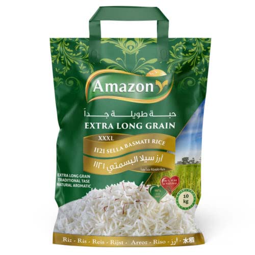 Amazon 1121 Sella Basmati Rice 10Kg