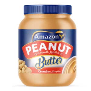 Amazon Peanut Butter, Peanut Butter crunchy, Healthy breakfast, yummy and tasty, Martoo online grocery shop