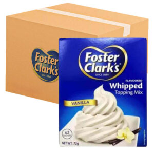 Foster Clarks Whipped Topping Mix Vanilla 24 x 72g