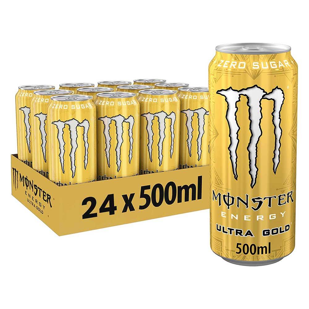 Monster Energy Drink Ultra Golden Pineapple 24x500ml