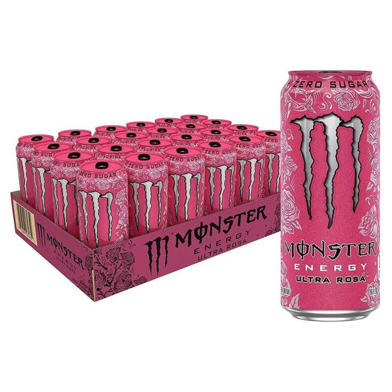Monster Ultra Raspberry Monster Energy Drink Ultra Rosa - Energy Drink In Bulk