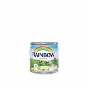 Rainbow Evaporated Milk 170g- grocery near me- online store near me- Rainbow products- cooking- desserts- evaporated milk original- coffee and tea