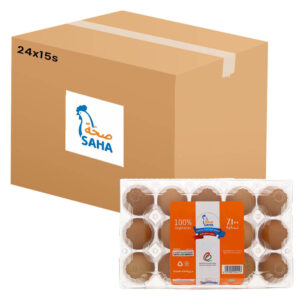 Saha Brown Large Eggs 24x 15s