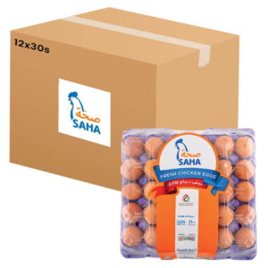 Saha Brown Medium Eggs 12x 30s