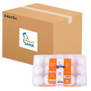 Saha Eggs Extra Large White Brown 15s