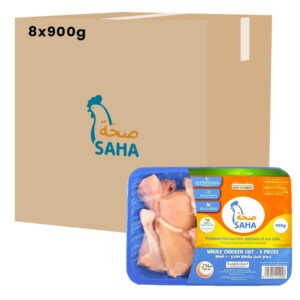Saha Fresh Whole Chicken 8pcs Cut 900g