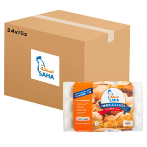 Saha Omega 3 Eggs White Brown