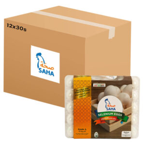 Saha Selenium Eggs White Medium 30s