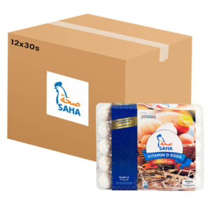 Saha Vitamin D Eggs White Medium 30s
