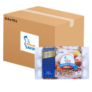 Saha Vitamin D Eggs White Medium 15s