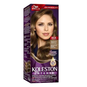 Wella Koleston Intense Hair Color 307/2 Matte Medium Blonde 1pc