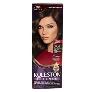 Wella Koleston Intense Hair Colour Cream Kit 305/1 Light Ash Brown