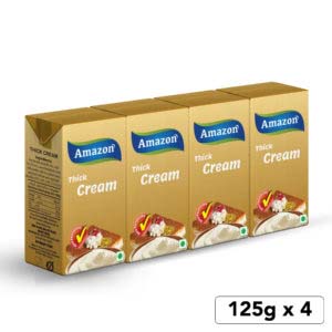 Amazon Thick cream 4x125ml- grocery near me- online store near me- cream- desserts- baking