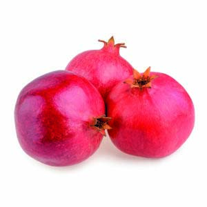 fresh red pomegranate