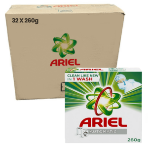 ARIEL DETERGENT POWDER GREEN 32X260g