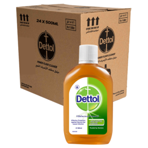 Dettol Antibacterial Antiseptic Disinfectant 24x500ml