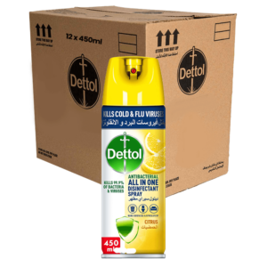 Dettol Disinfectant Spray Citrus 12x450ml