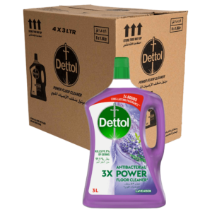 Dettol Multipurpose Floor Cleaner Lavender 4 X 3 LTR