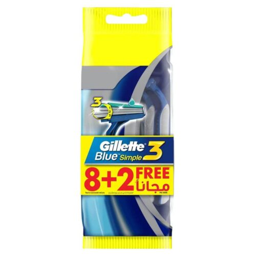 Gillette Blue Simple 3 Men's Disposable Razors