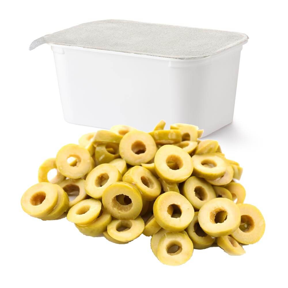 زيتون أخضر إسباني شرائح 6x1.56كجم