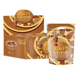 تمر تمرة بالشوكولاتة والحليب 12x250جم