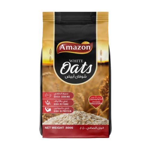 Amazon white oats, healthy breakfast, fresh Cereals, Martoo online grocery shop, online delivery
