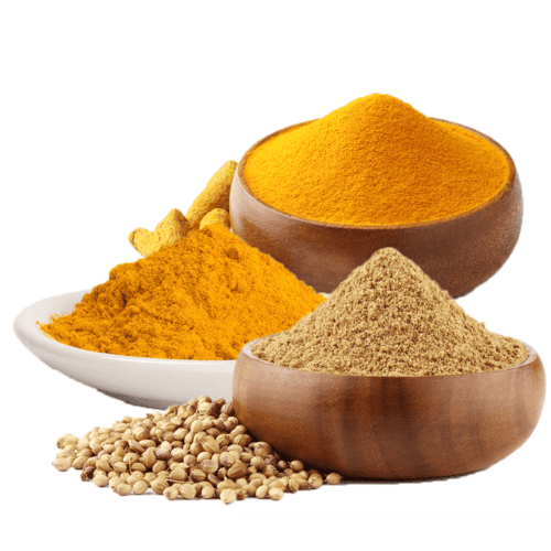 Turmeric, Curry, and Coriander Powders 100g- grocery near me- online store near me- spices- Amazon Masala, Tumeric, Carry, Coriander Powders, used in cooking, Martoo online grocery shop, online delivery