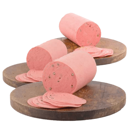 Beef Mortadella plain/pepper/olives 450g- grocery near me- online store near me- Amazon Beef Mortadella, Beef Mortadella plain pepper olives, healthy breakfast, Martoo online grocery shop