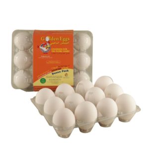 White Eggs 12pcs by Golden Eggs- grocery near me- online store near me- superfood- breakfast- Amazon eggs, white Eggs, full protein eggs, Martoo online grocery shop