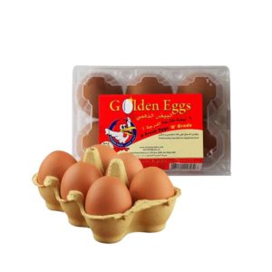 Golden Eggs Brown Egg Imported 6pcs- grocery near me- online store near me- Superfood- healthy foods- Golden Eggs products