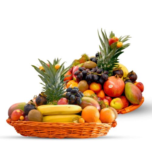 MIxed Fruits Basket Medium 13-14kg- Grocery near me- Online Store near me- Ramadan Items- Eid Mubarak- Occasion- Holiday- Gift