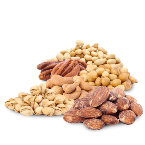 salted almonds, salted cashew, salted walnuts, salted peanuts, Martoo online grocery shop