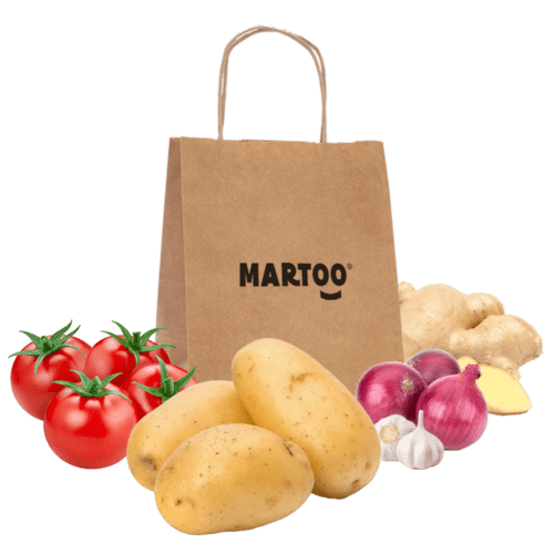 Vegetable Bags 10-11kg Offer- grocery near me- online store near me- vegetable offers- healthy dish- Amazon fresh vegetables, Egypt potato, red tomato bunch, Martoo online grocery shop