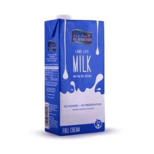 Al Rawabi Long Life Full Cream Milk 1Ltr- Grocery near me- Online Store near me- Fresh milk