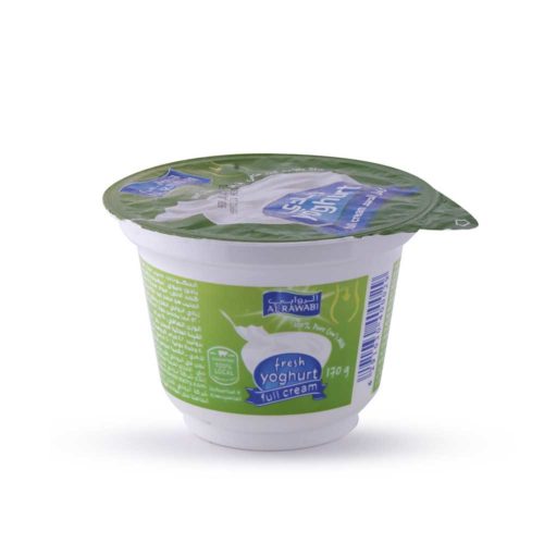 Al Rawabi Full Cream Yoghurt 170g- Grocery near me- Online Store near me- Full Cream Yoghurt- Healthy Food- Breakfast
