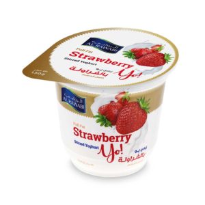 Al Rawabi Strawberry Yoghurt 130g- Grocery near me- Online Store near me- Healthy Food- Breakfast- Healthy Diet