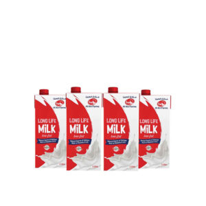 Al Ain Long Life Low Fat Milk 4x1Ltr- grocery near me- online store near me- fresh milk- low fat milk