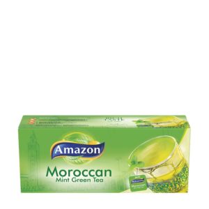 Moroccan Mint Green Tea Bags 25x2g- Amazon foods- grocery near me- online store near me- mint tea bags- green tea with mint- Amazon black tea, Moroccan Mint, Green Tea Bags, Martoo online grocery shop