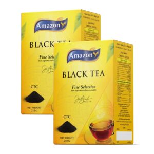 Black Loose Tea CTC 2x210g Offer- Amazon foods- grocery near me- online store near me- CTC loose tea- Ceylon tea leaves- black tea offers- black tea